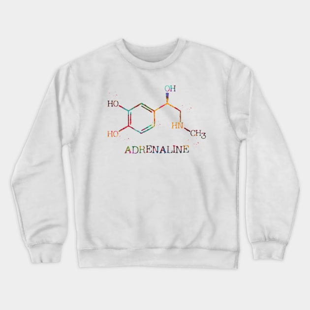 Adrenaline Crewneck Sweatshirt by erzebeth